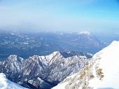 Salita invernale con neve al Grignone-Rifugio Brioschi (2410 mt.) domenica 14 febbraio 2010 - FOTOGALLERY